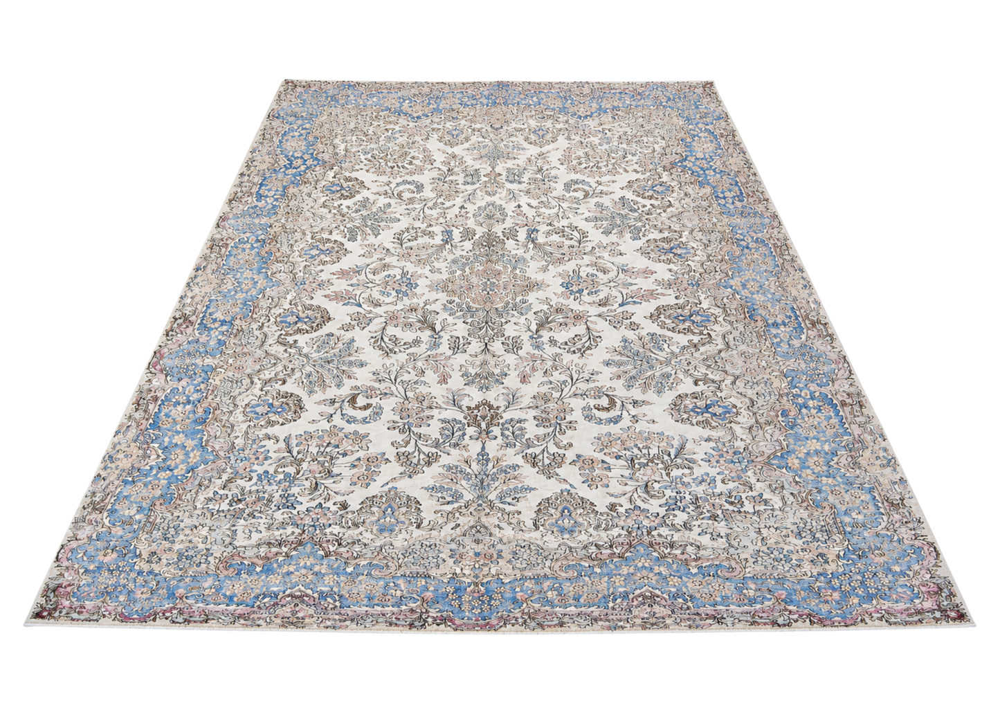 Vintage Persian Kerman Rug