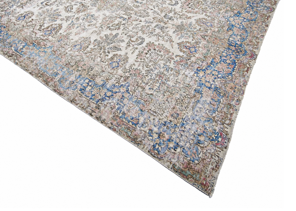 Vintage Persian Kerman Rug