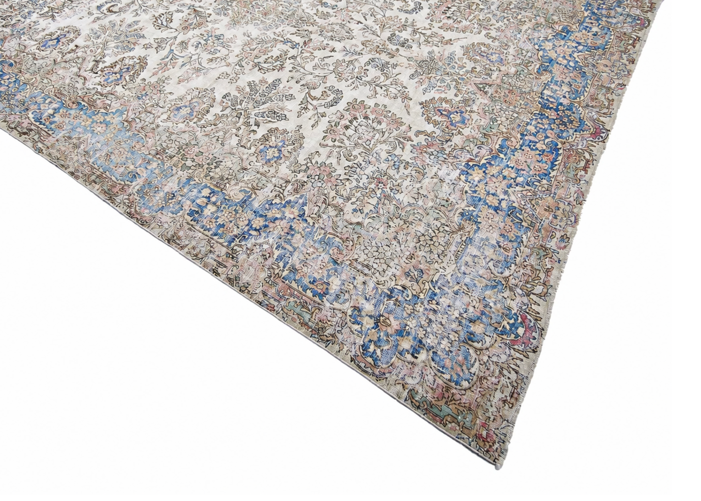 Vintage Persian Kerman Rug