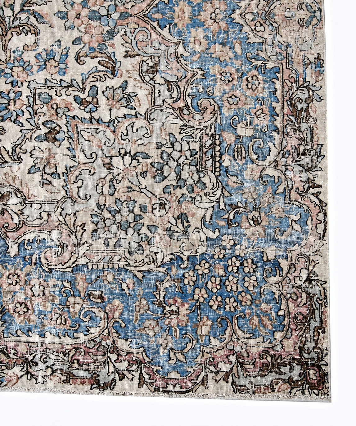 Vintage Persian Kerman Rug