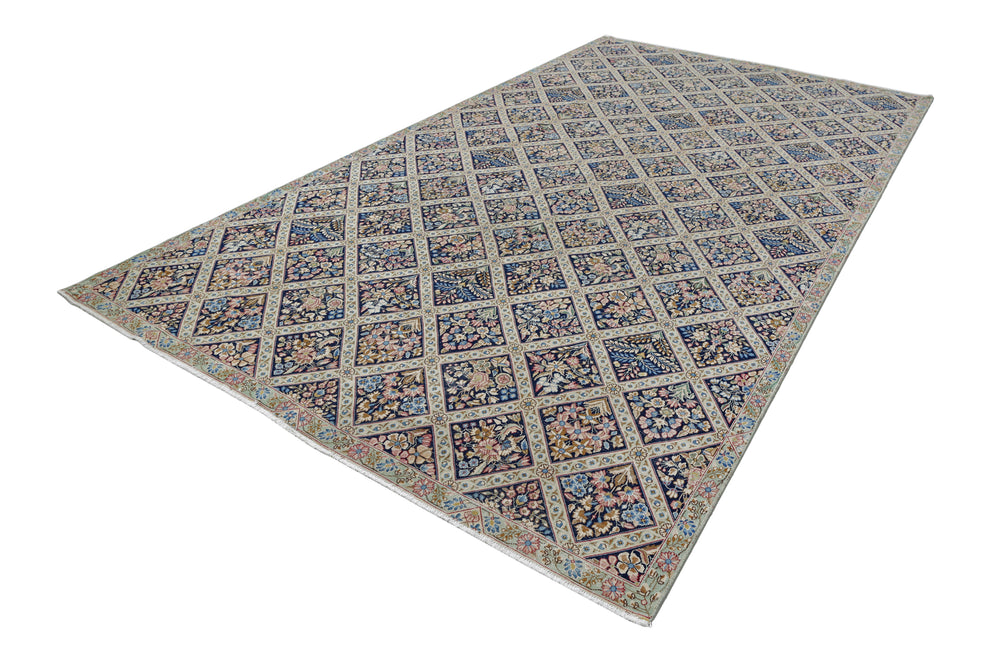Vintage Persian Kerman Rug