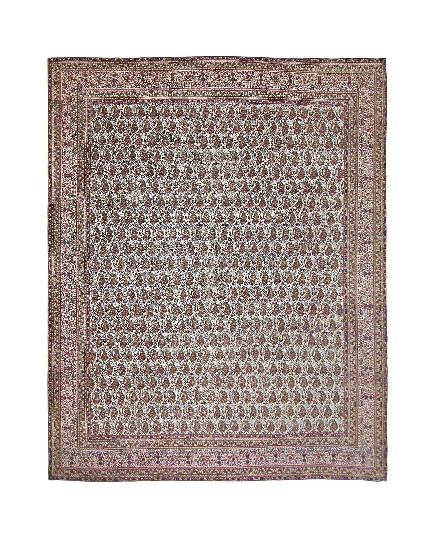 Vintage Persian Kerman Rug