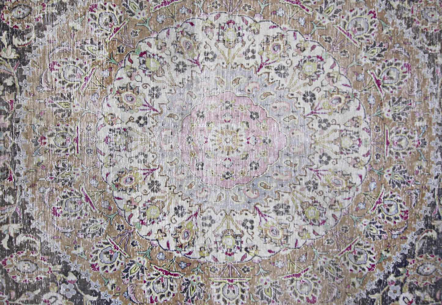 Vintage Persian Kerman Rug