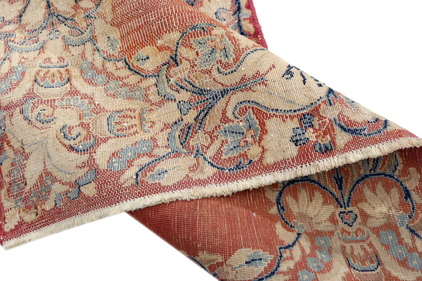 Vintage Persian Kerman Runner