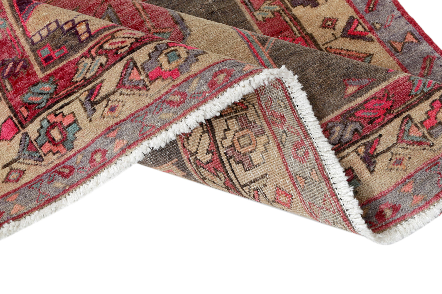 Vintage Persian Meshkin Runner