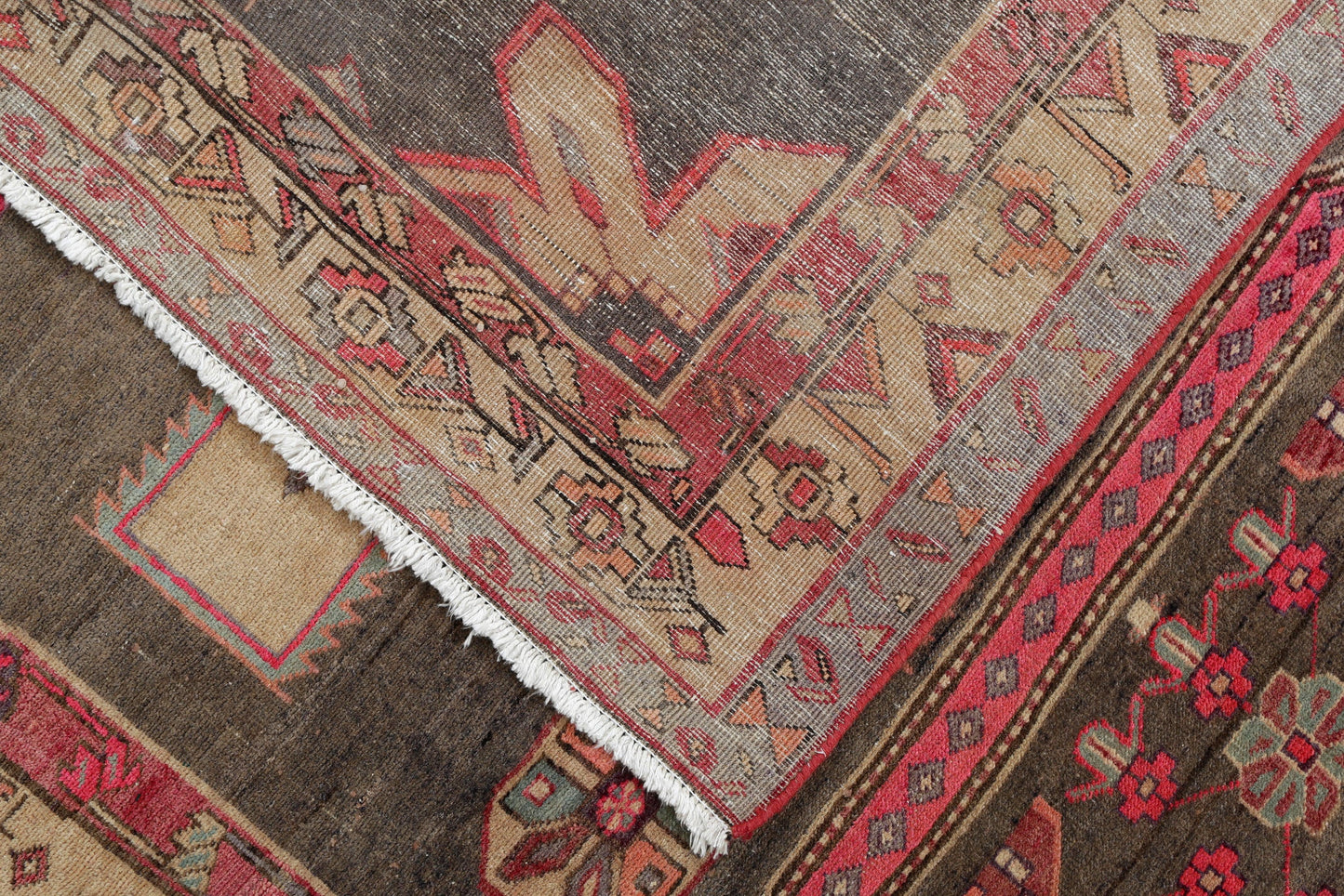 Vintage Persian Meshkin Runner