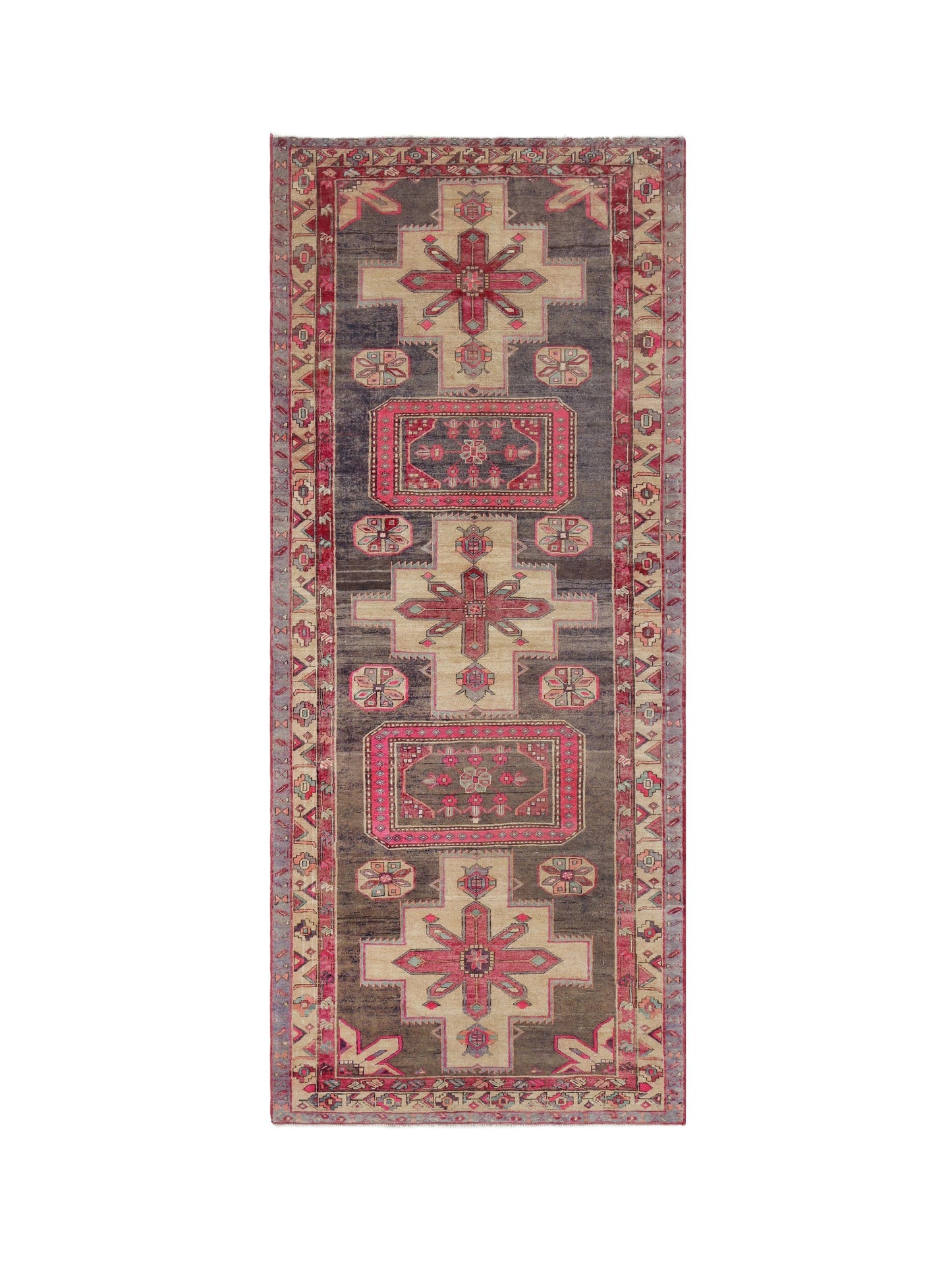Vintage Persian Meshkin Runner