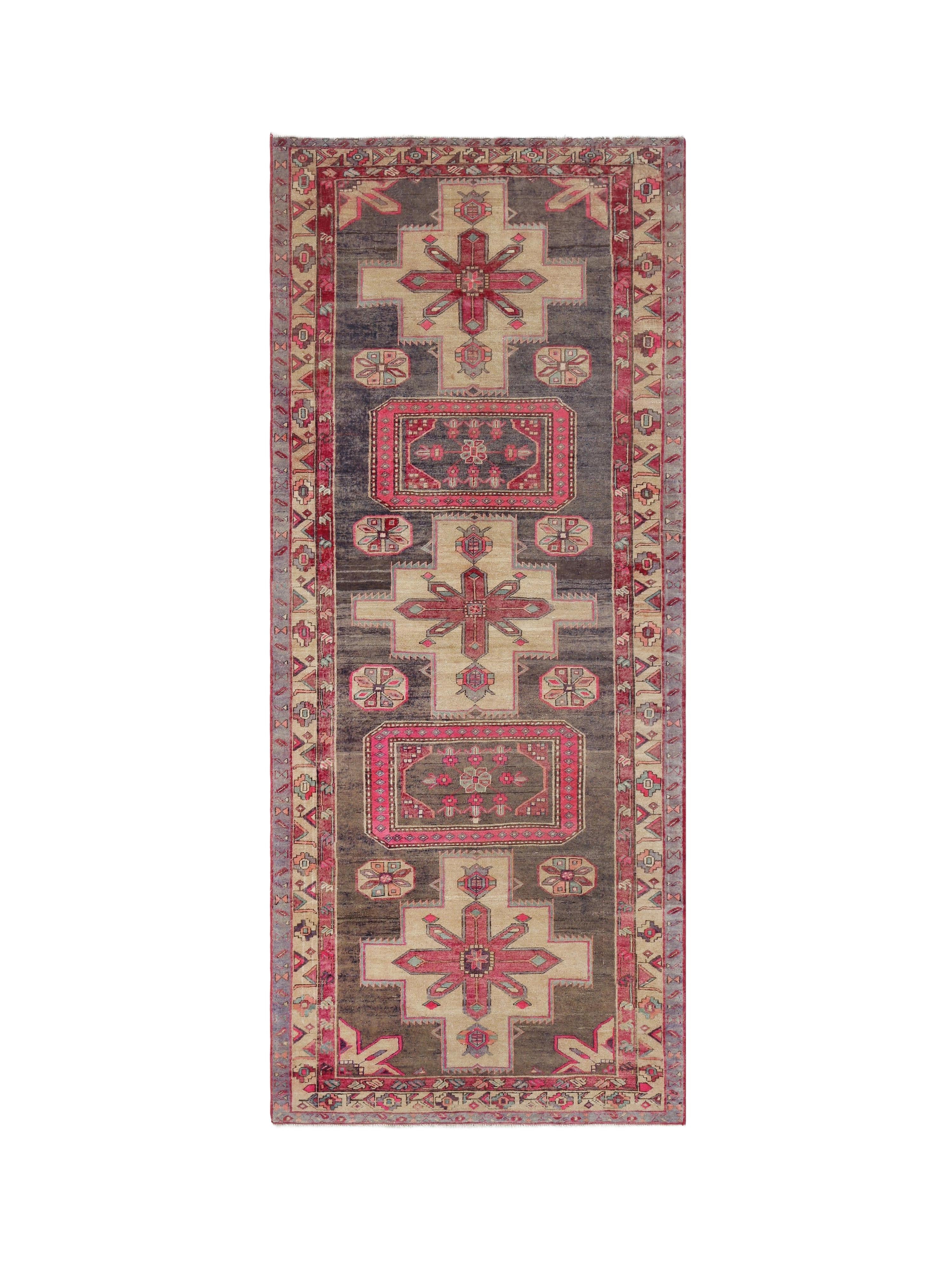 Vintage Persian Meshkin Runner