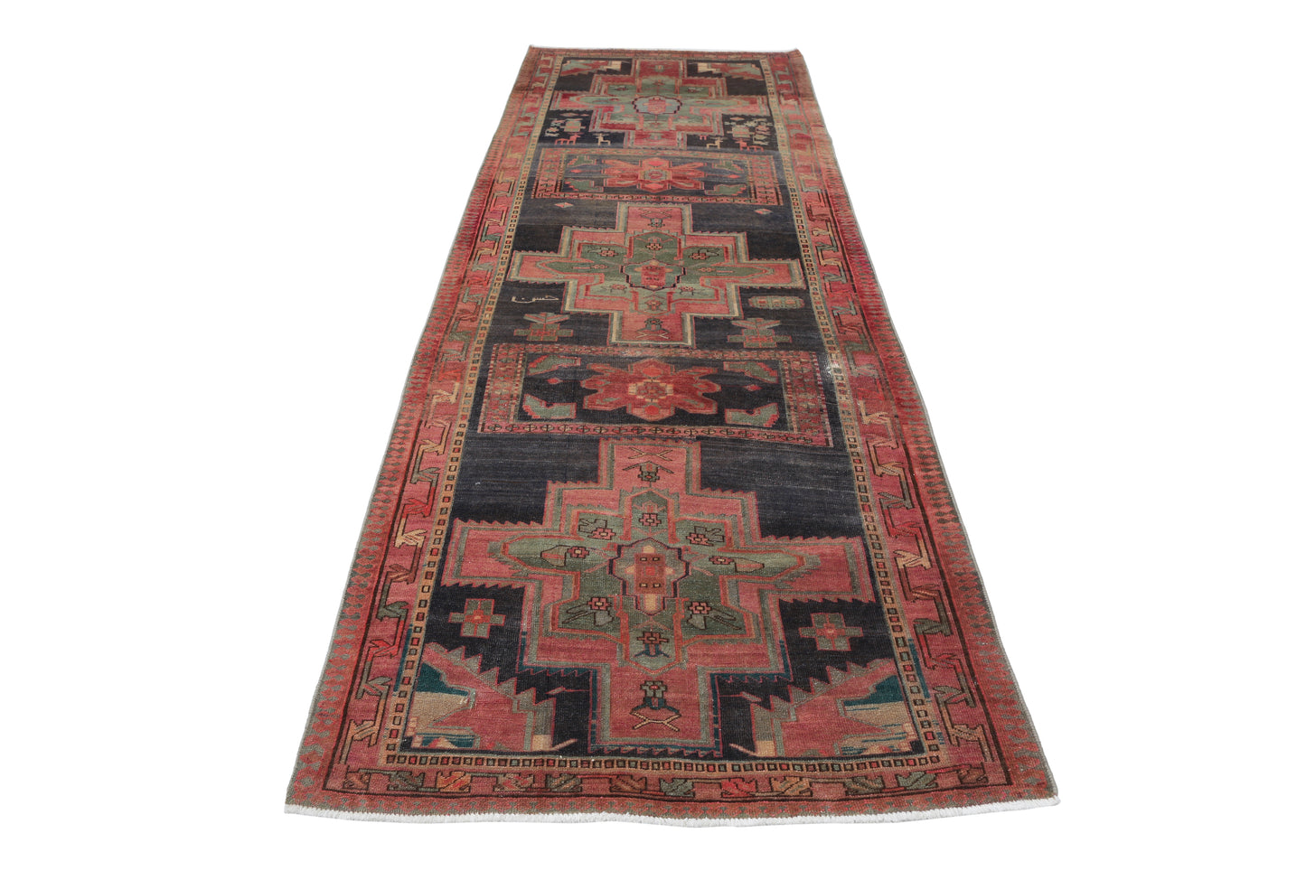 Vintage Persian Meshkin Runner