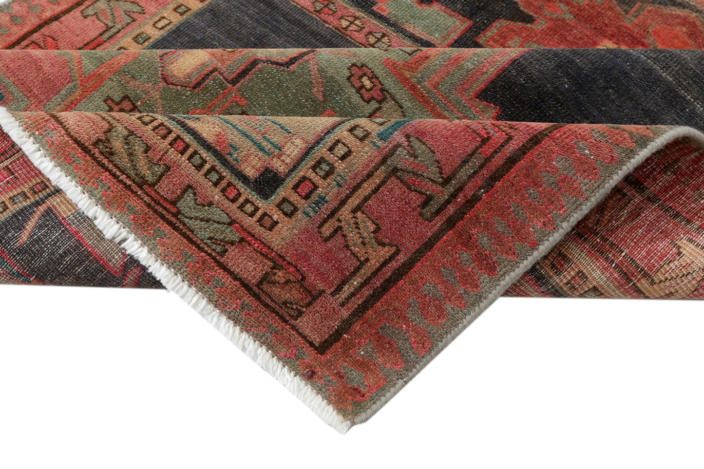 Vintage Persian Meshkin Runner