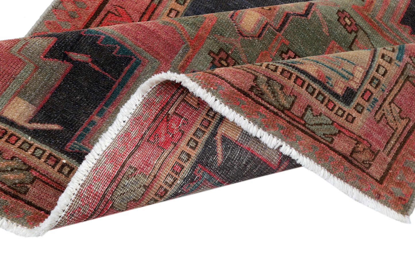 Vintage Persian Meshkin Runner