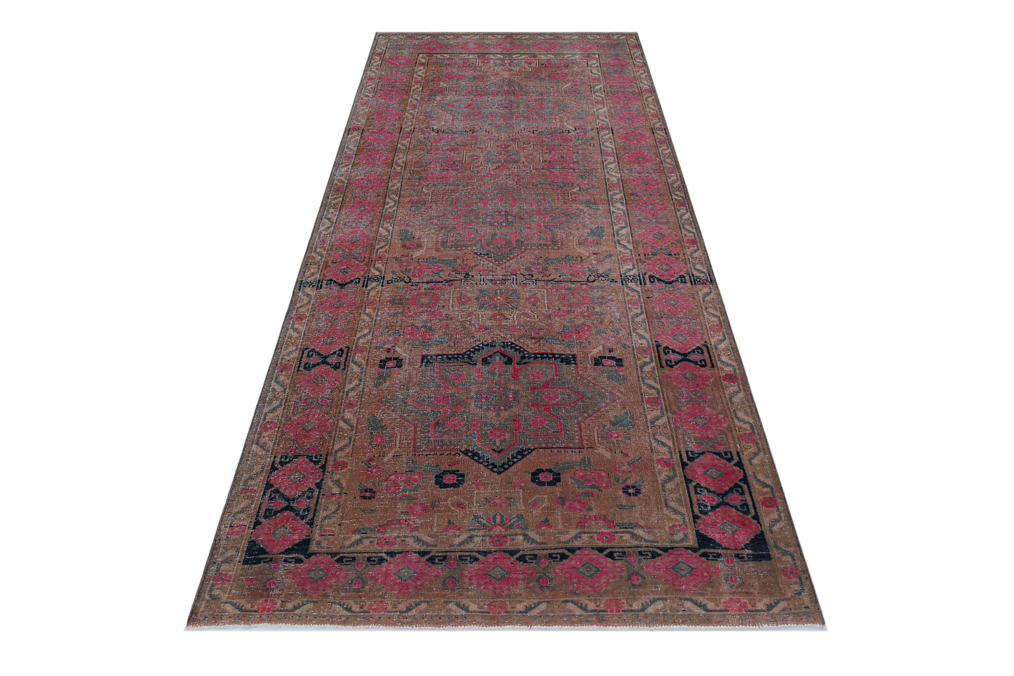 Vintage Persian Meshkin Runner