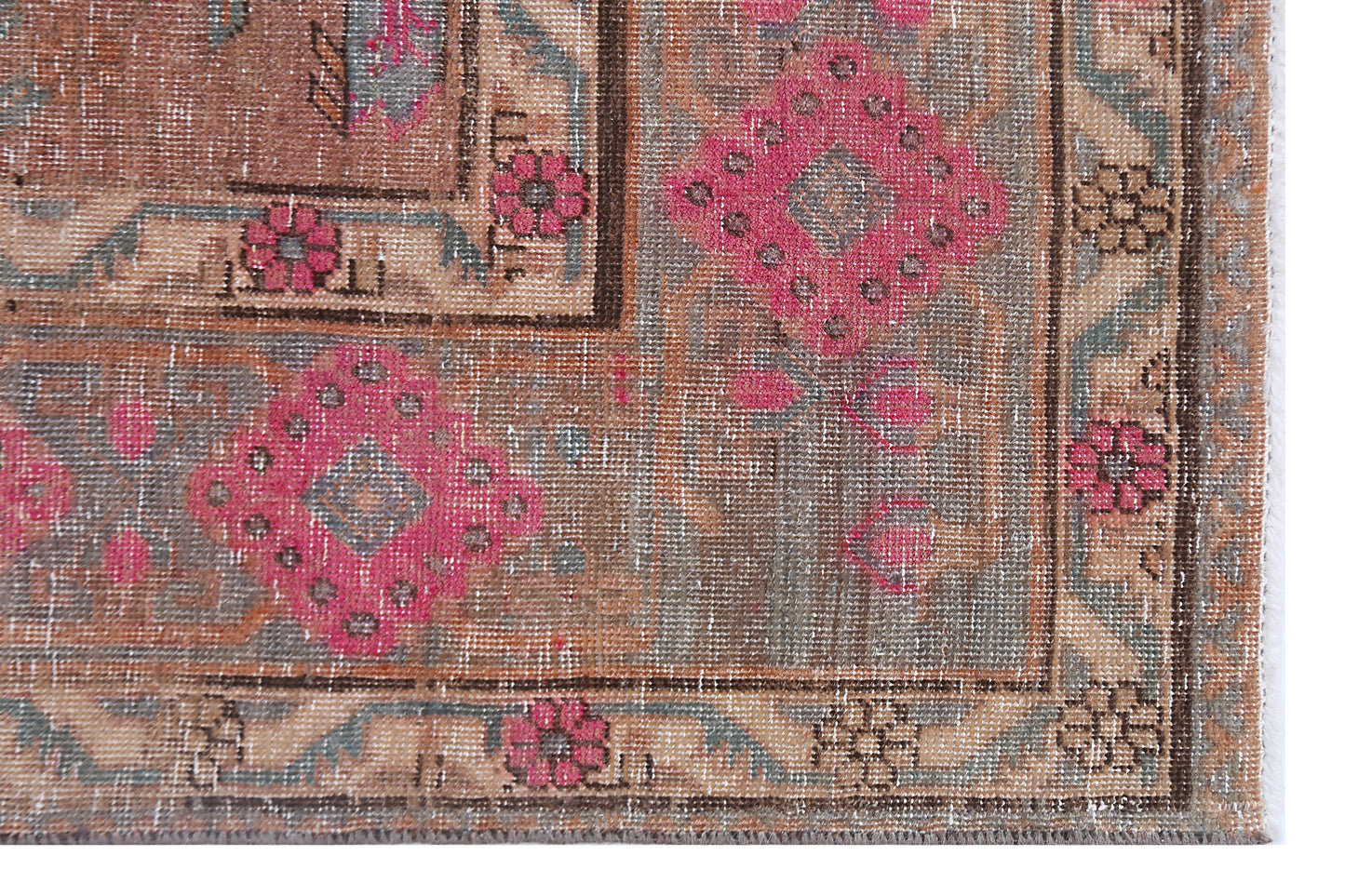 Vintage Persian Meshkin Runner