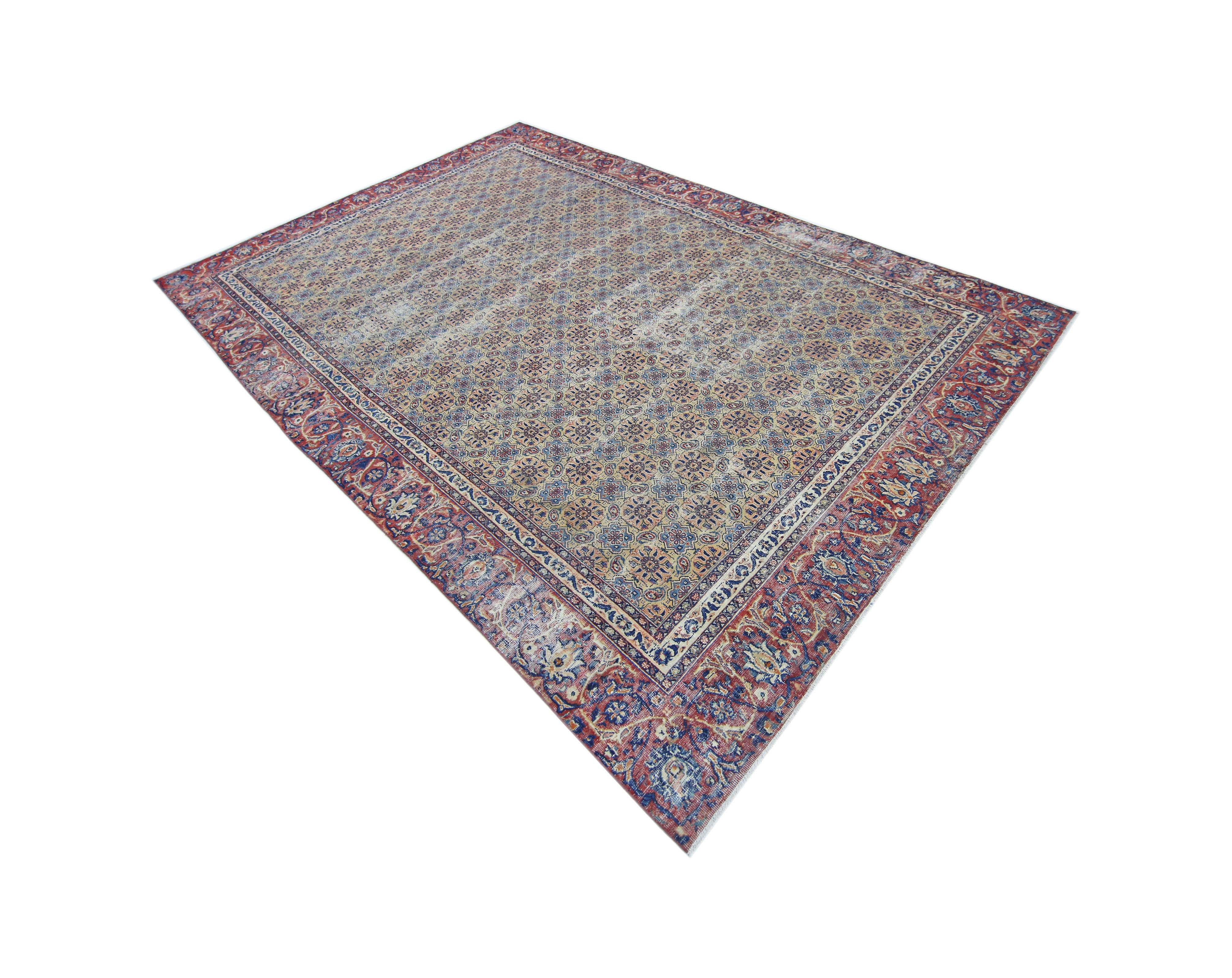 Vintage Persian Moud Rug