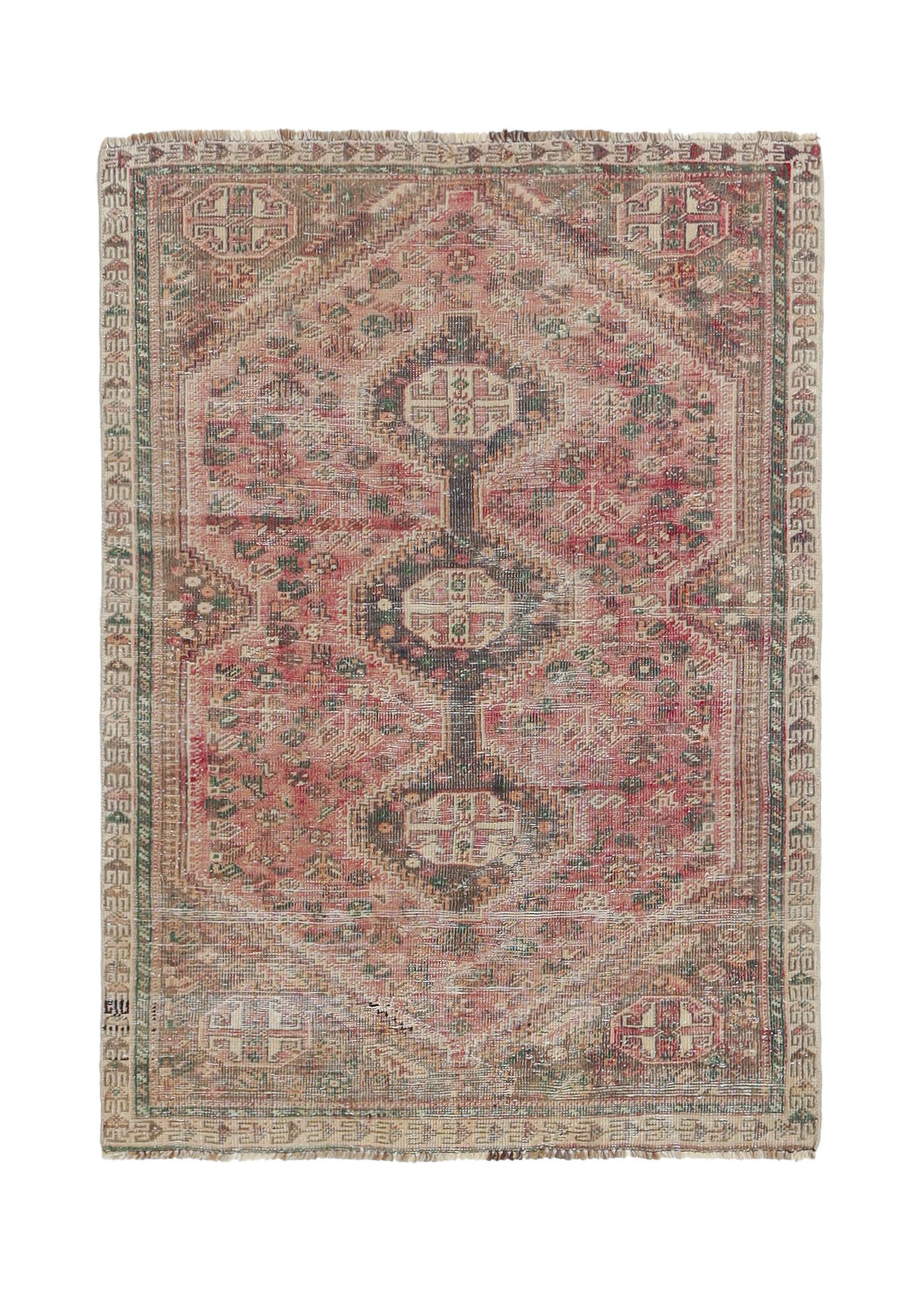 Vintage Persian Qashqai Rug