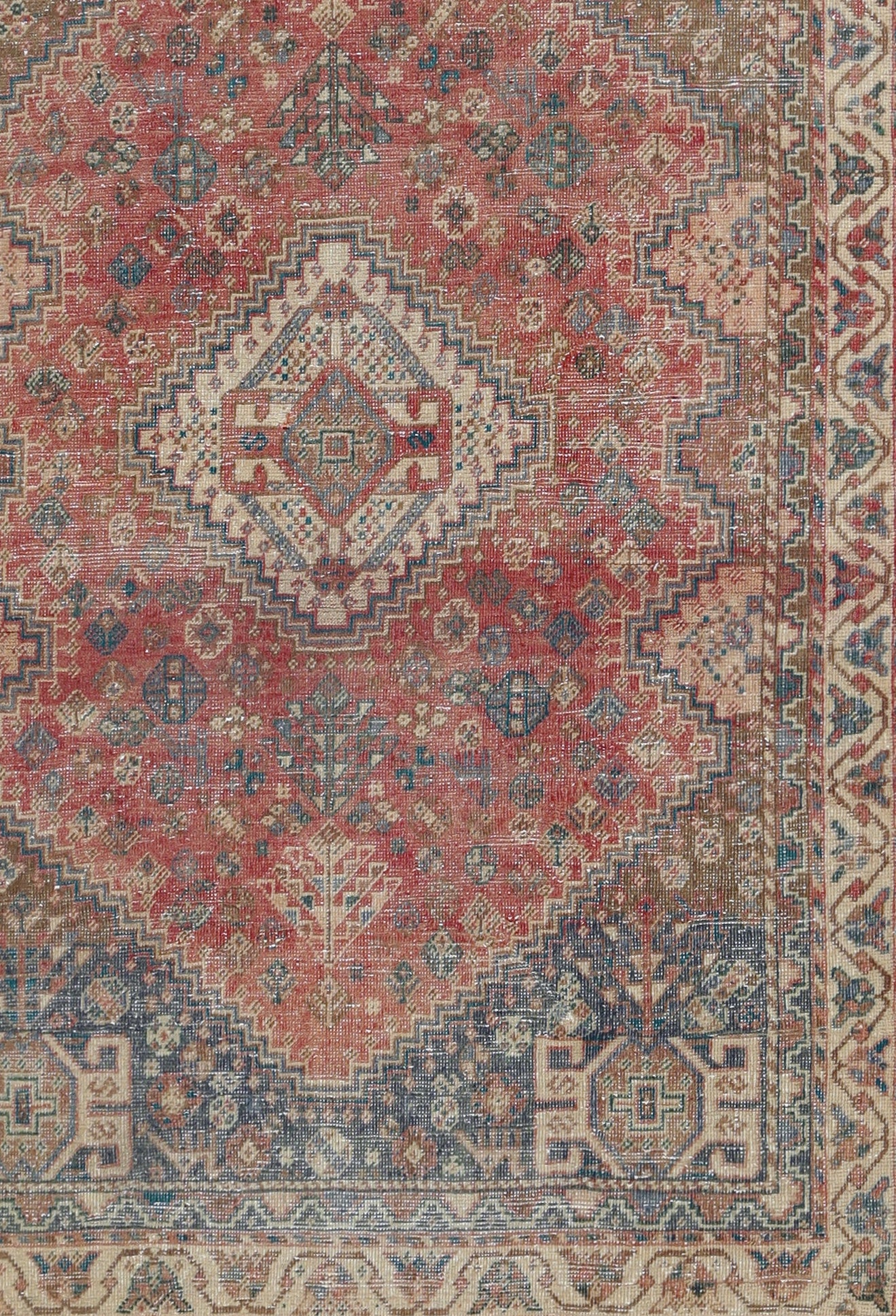 Vintage Persian Qashqai Rug