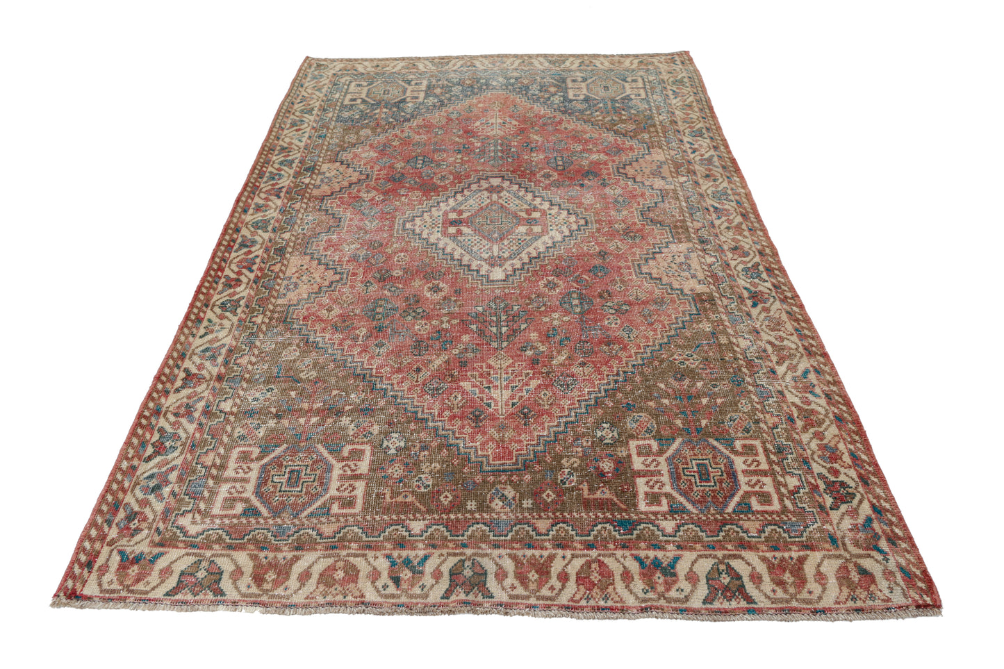 Vintage Persian Qashqai Rug