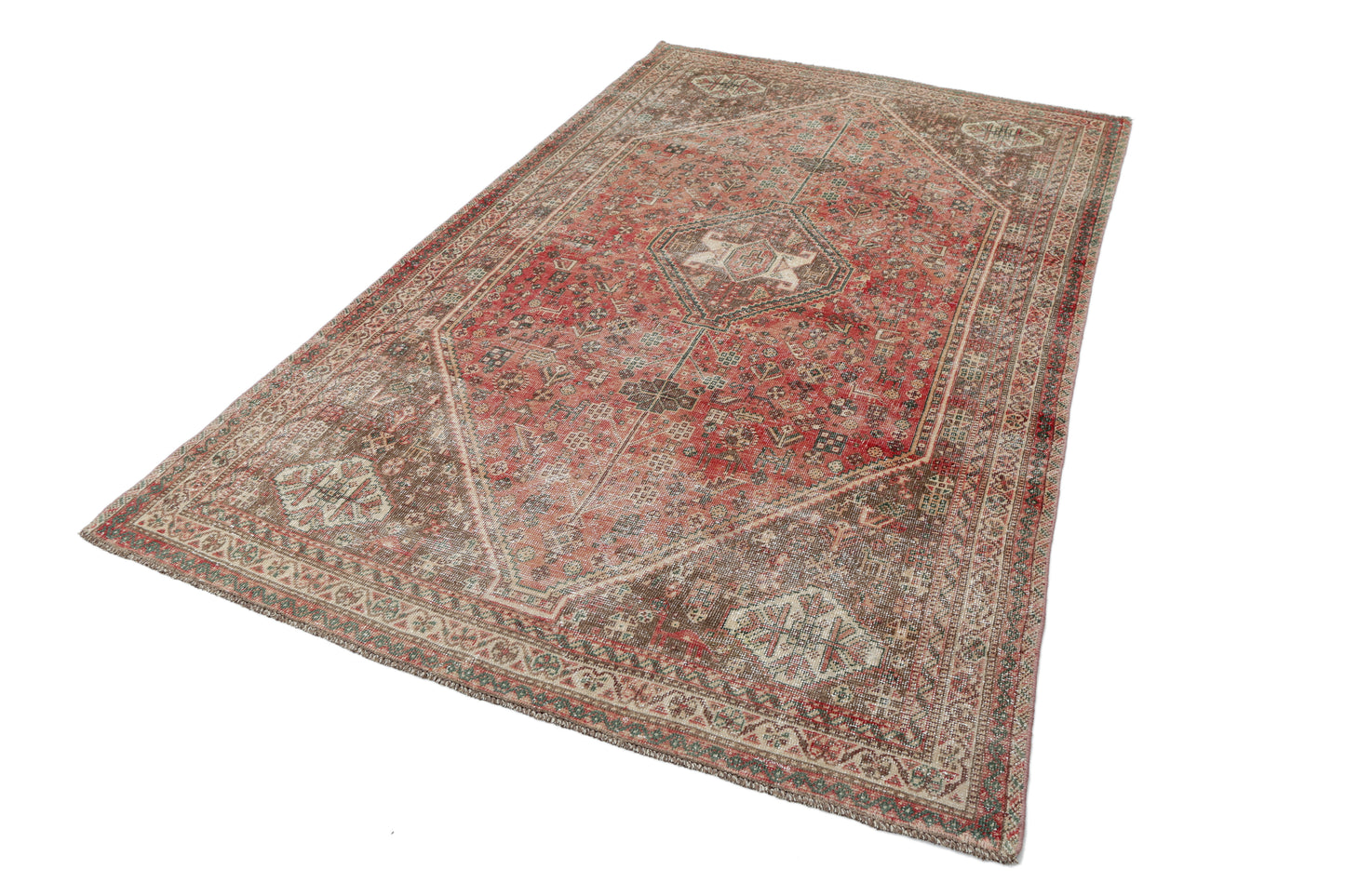 Vintage Persian Qashqai Rug