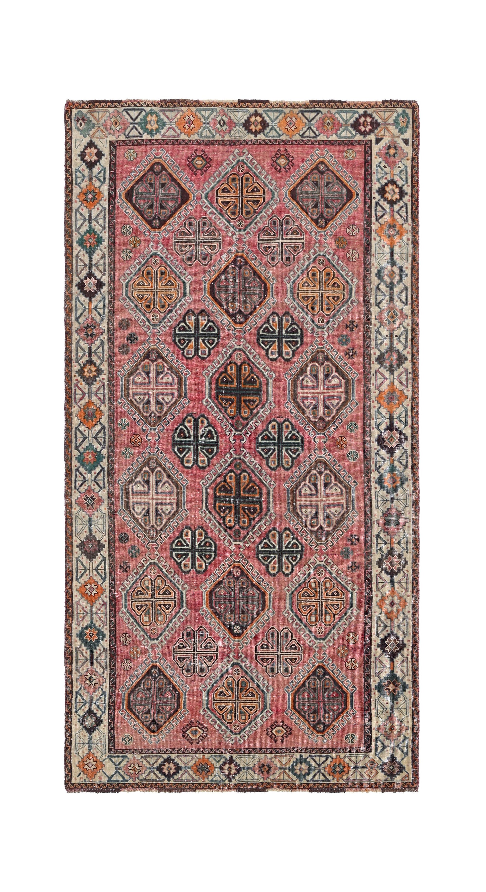 Vintage Persian Qashqai Rug