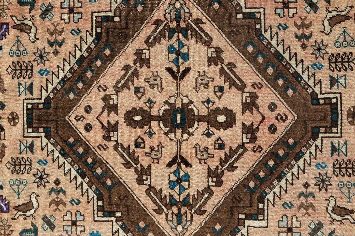 Vintage Persian Qashqai Rug
