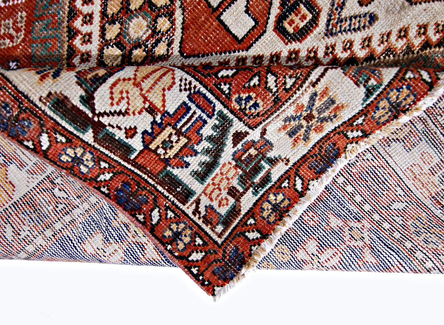Vintage Persian Qashqai Rug