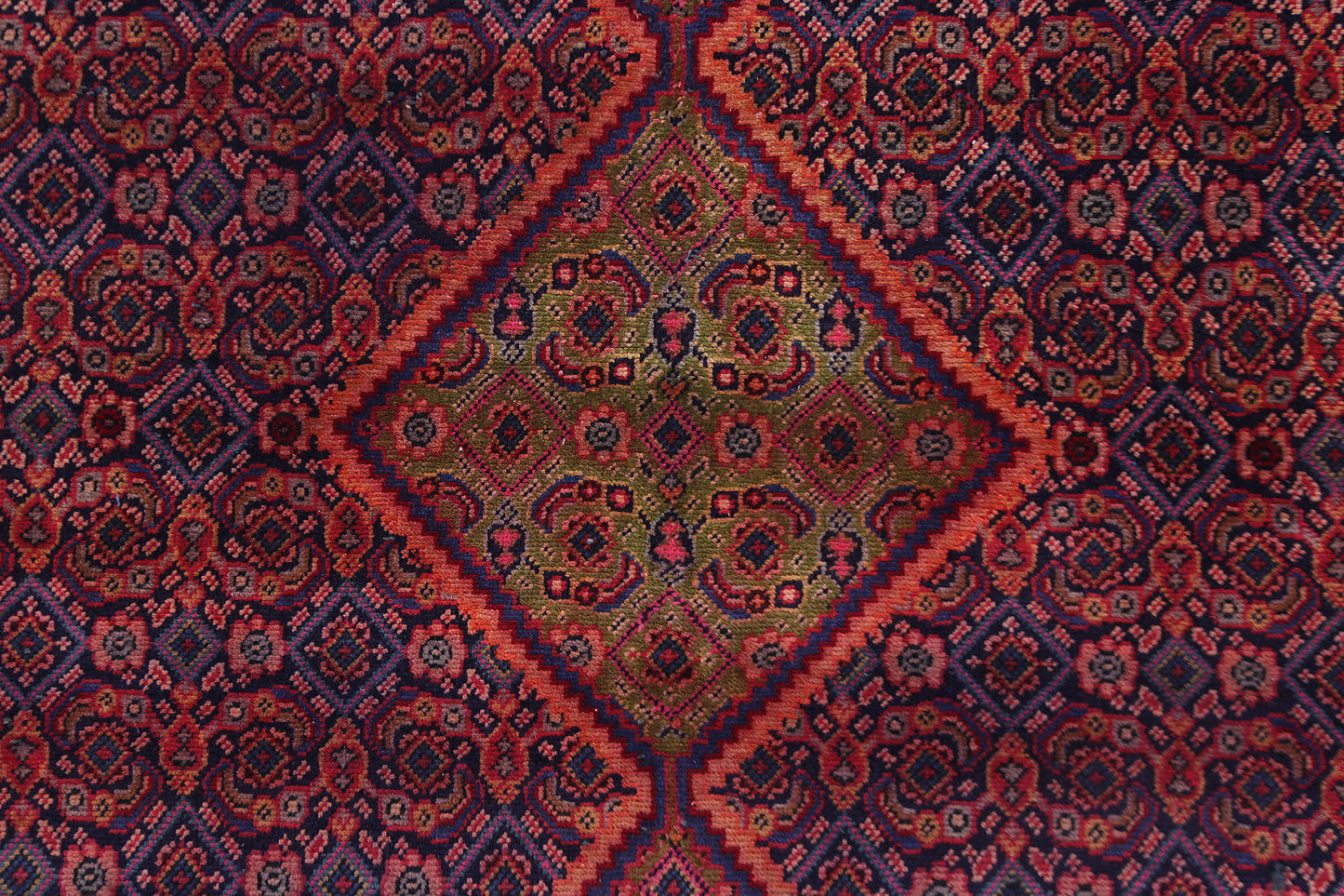Vintage Persian Qashqai Rug