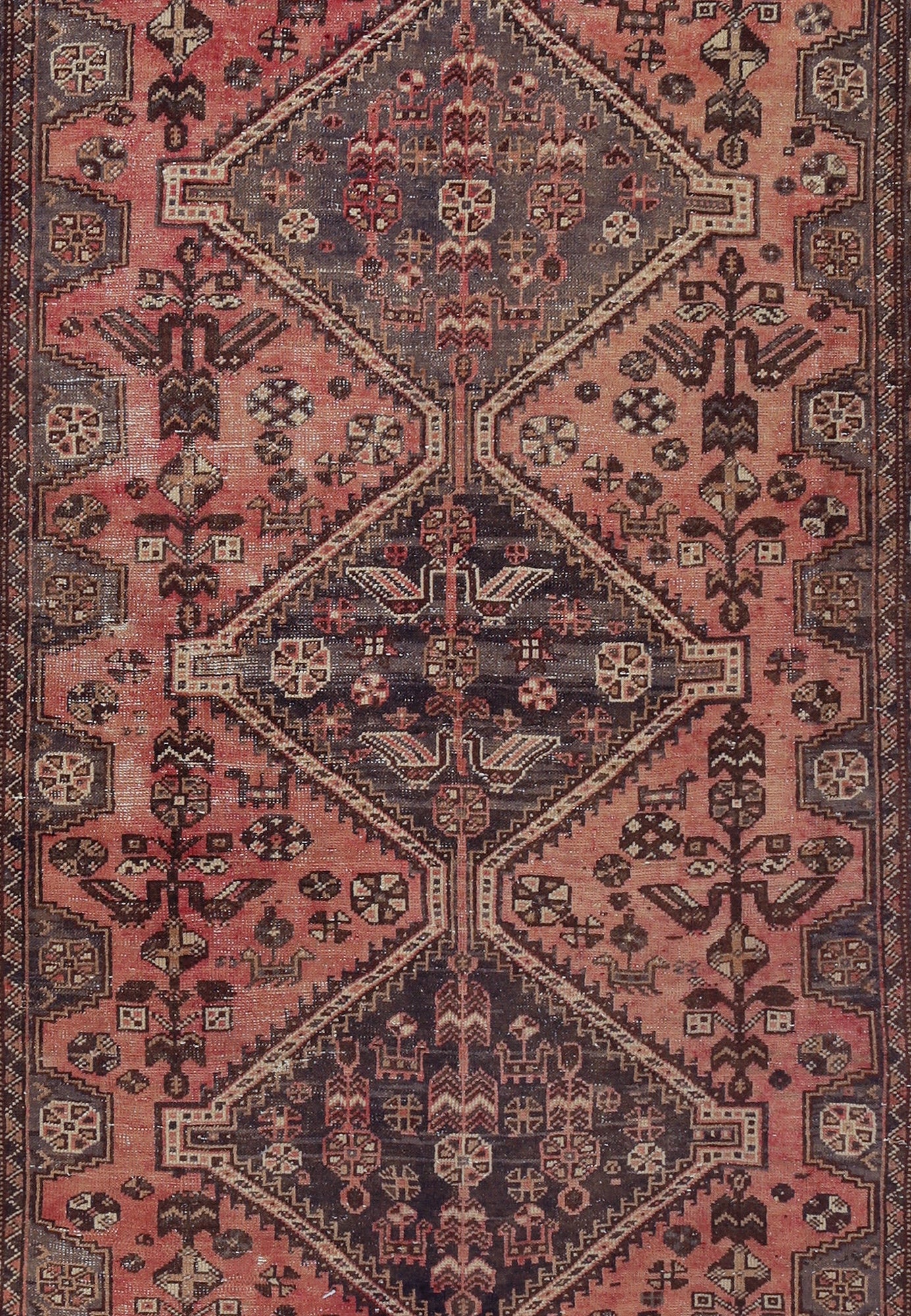 Vintage Persian Qashqai Rug