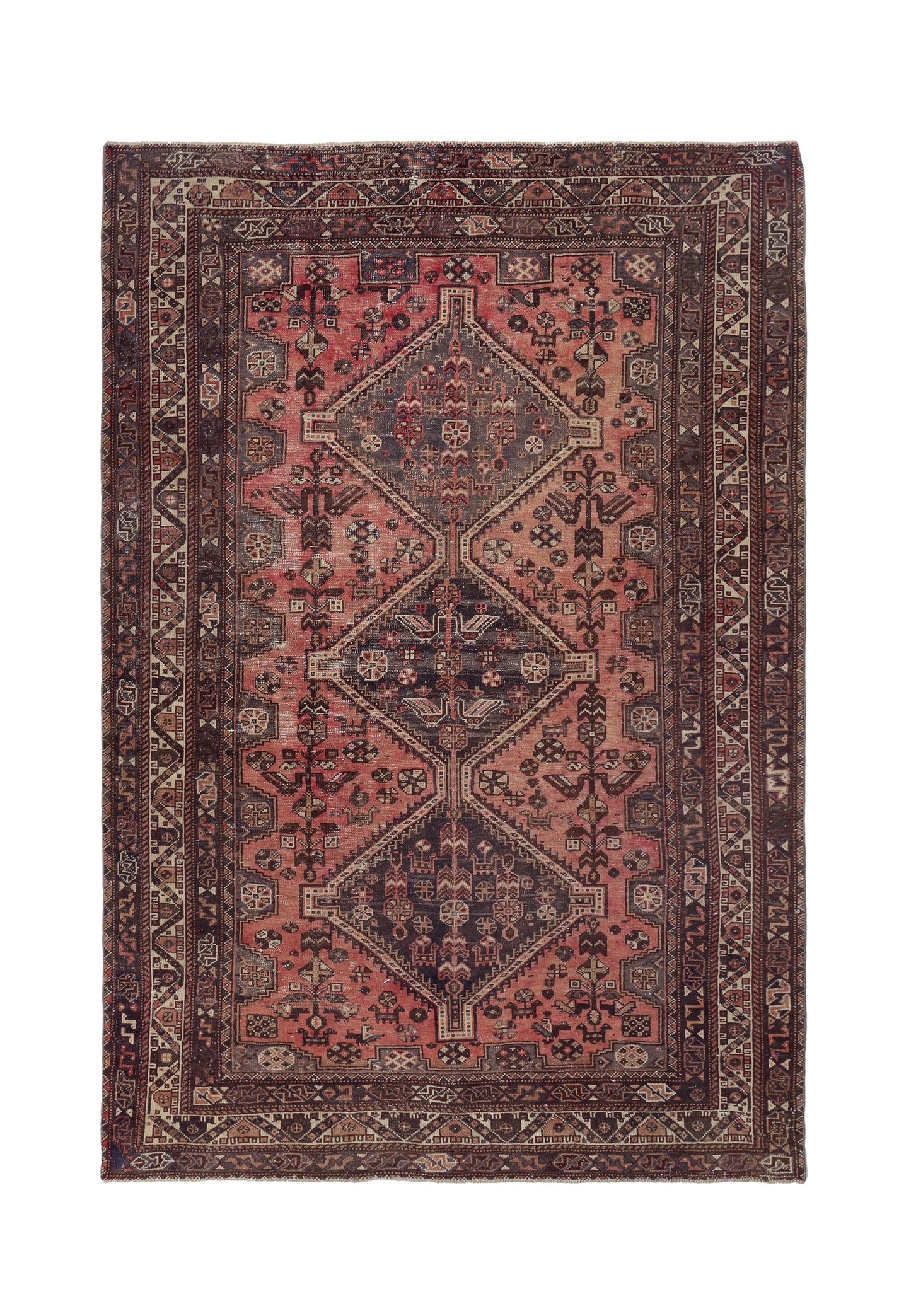 Vintage Persian Qashqai Rug