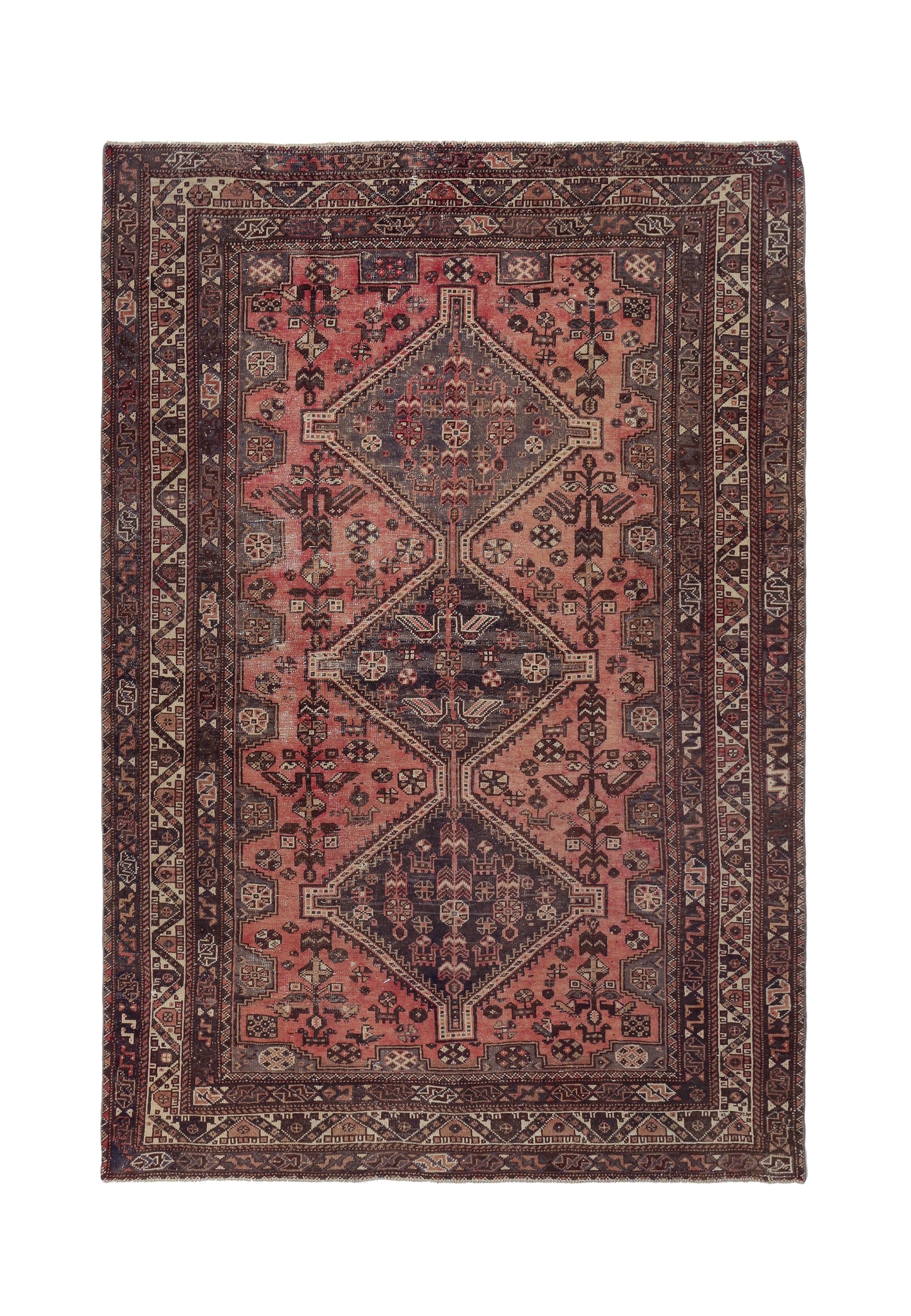 Vintage Persian Qashqai Rug