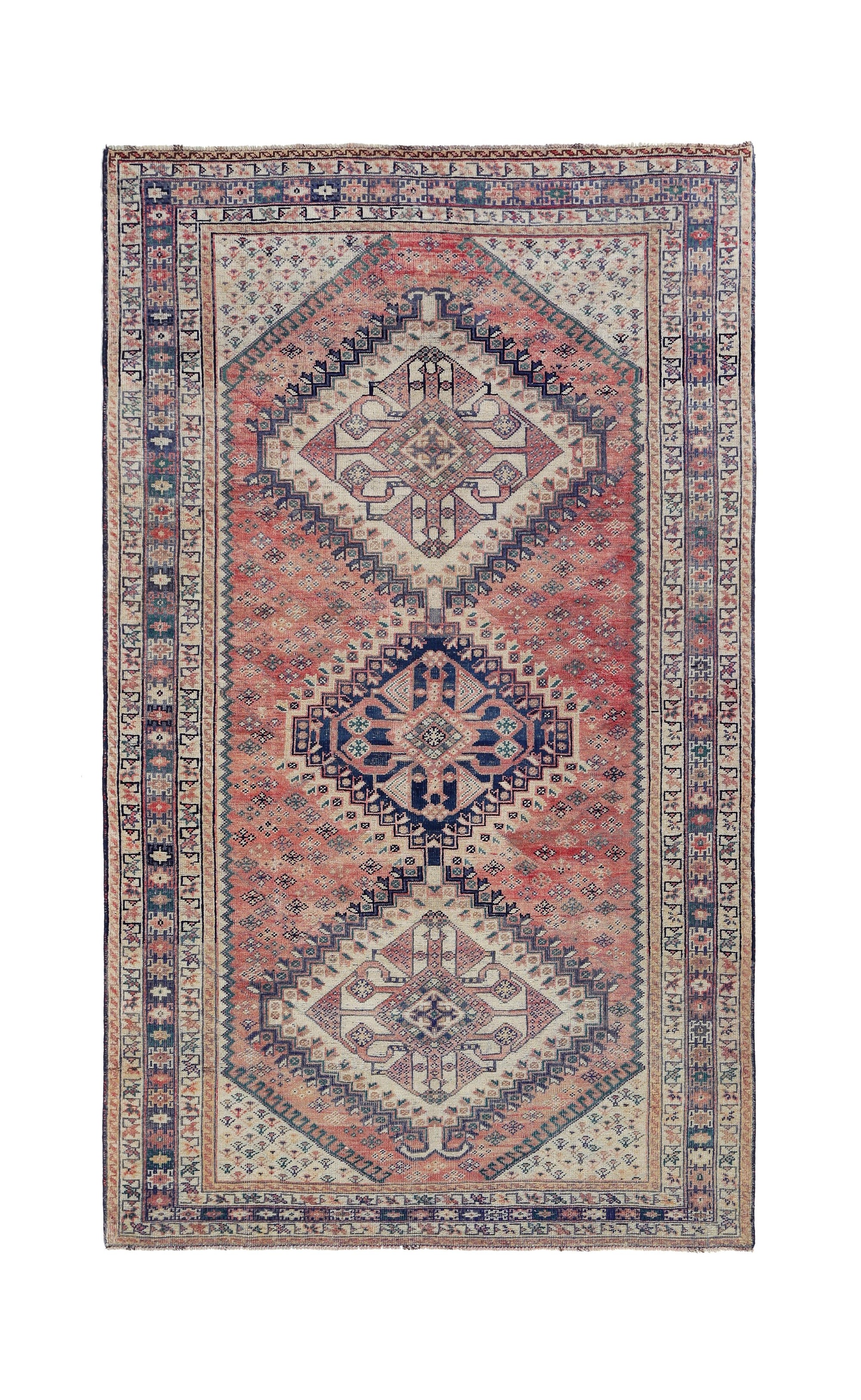 Vintage Persian Qashqai Rug