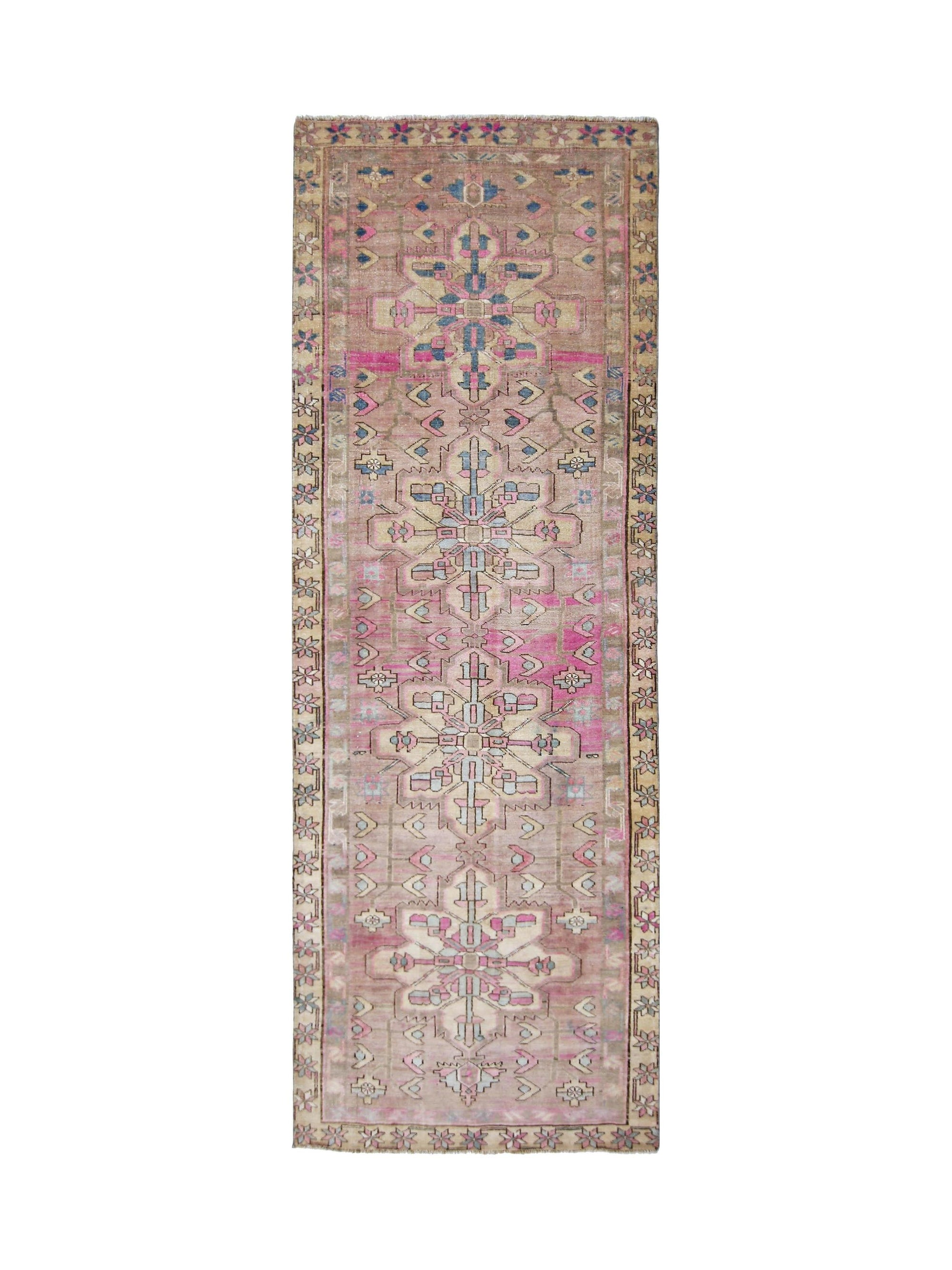 Vintage Persian Sarouk Runner