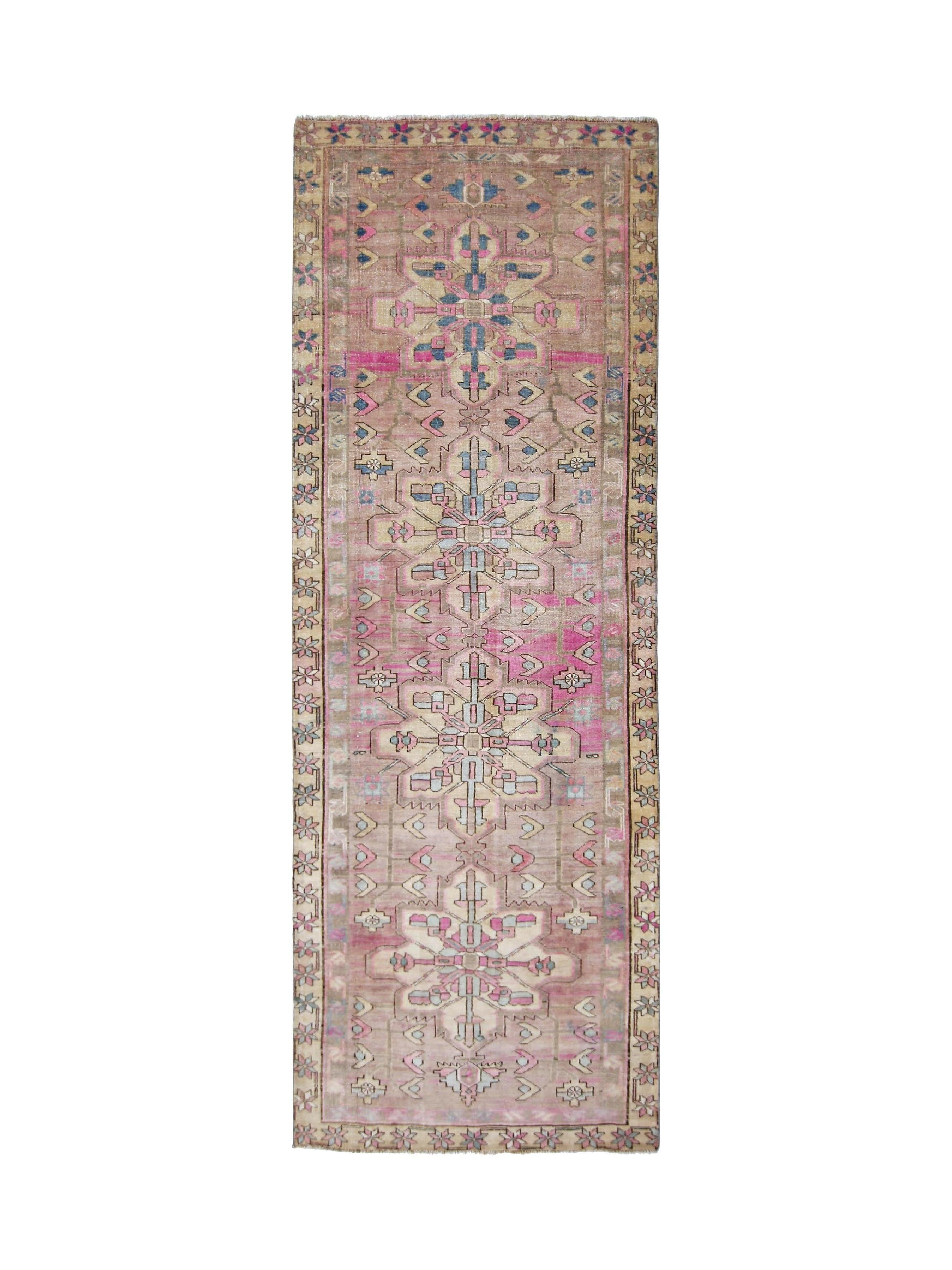 Vintage Persian Sarouk Runner