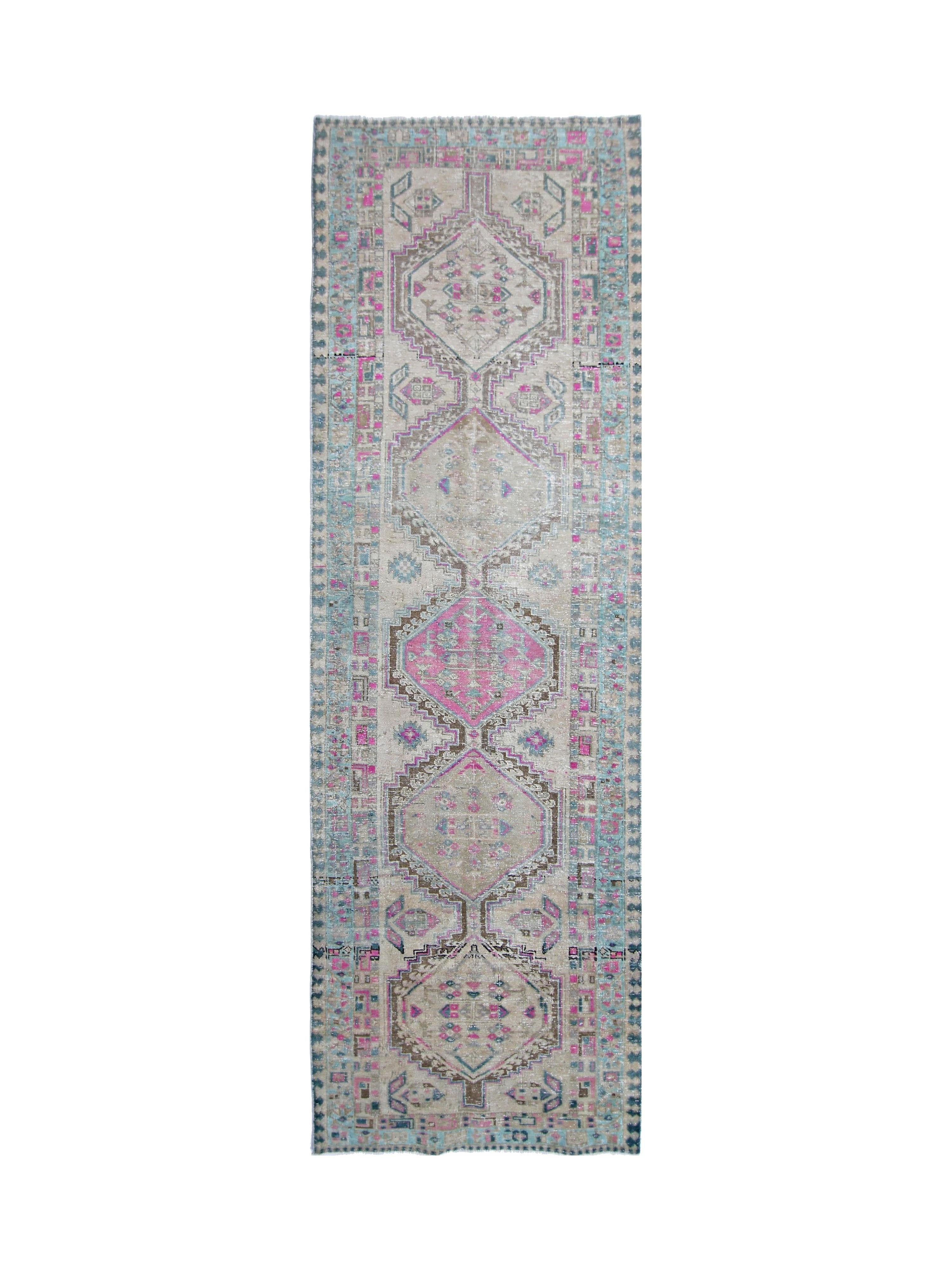 Vintage Persian Serab Runner