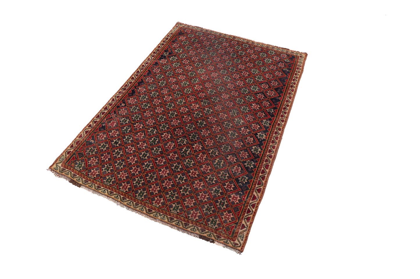 Vintage Persian Shiraz Rug