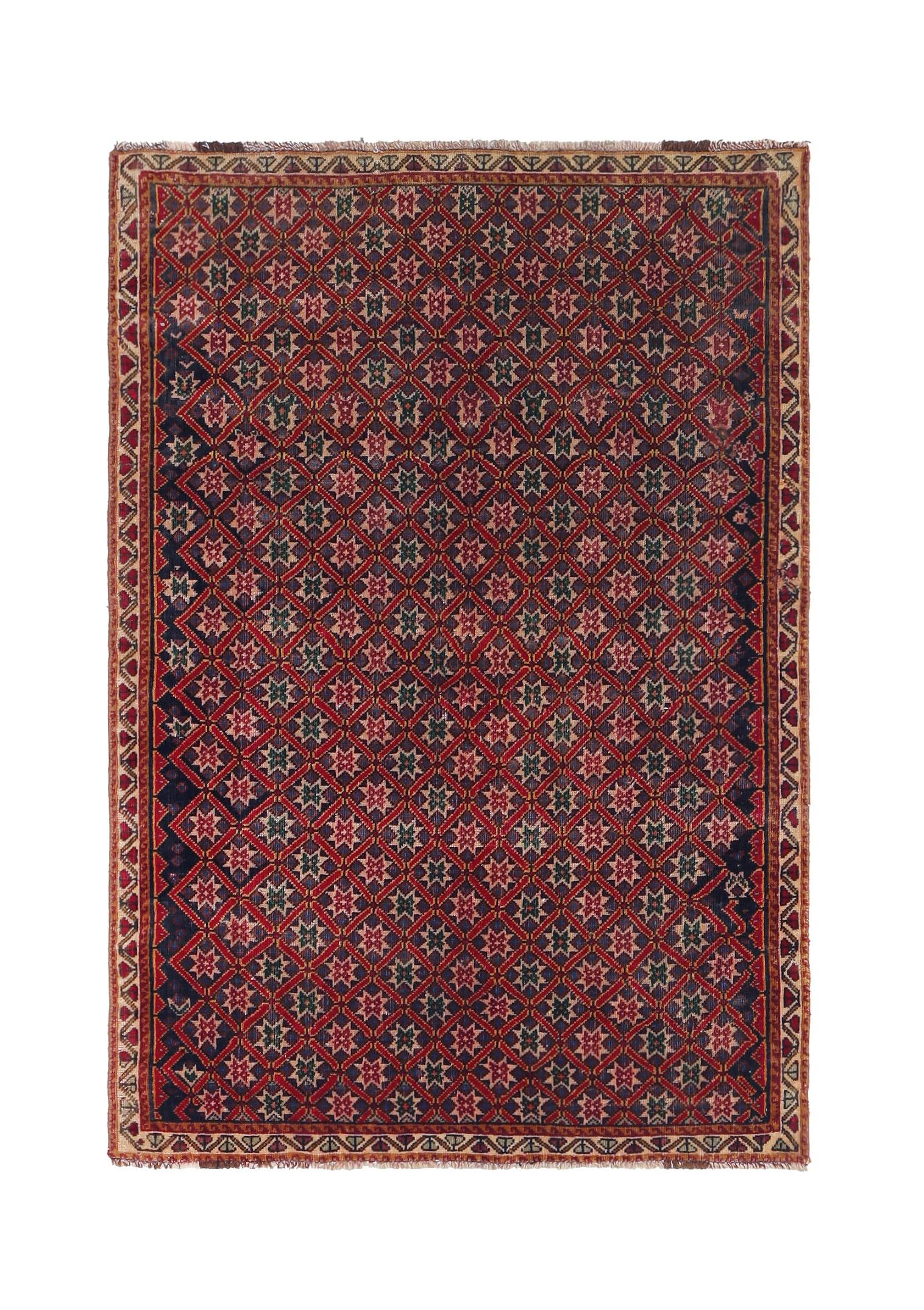 Vintage Persian Shiraz Rug