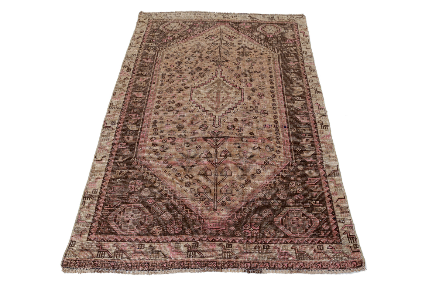 Vintage Persian Shiraz Rug