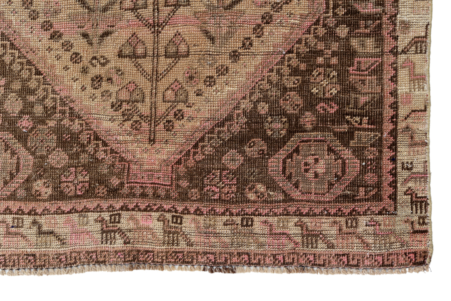 Vintage Persian Shiraz Rug