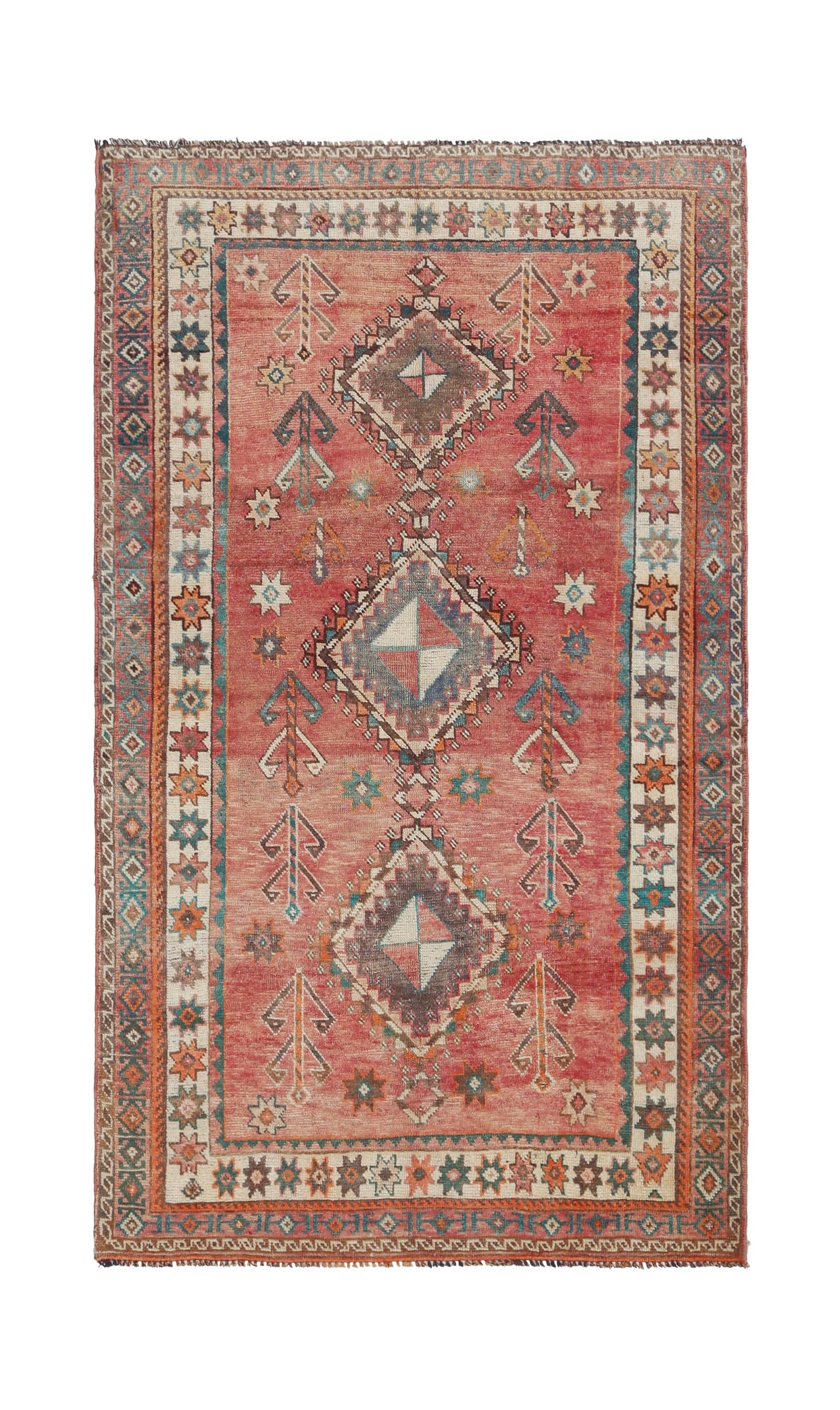Vintage Persian Shiraz Rug
