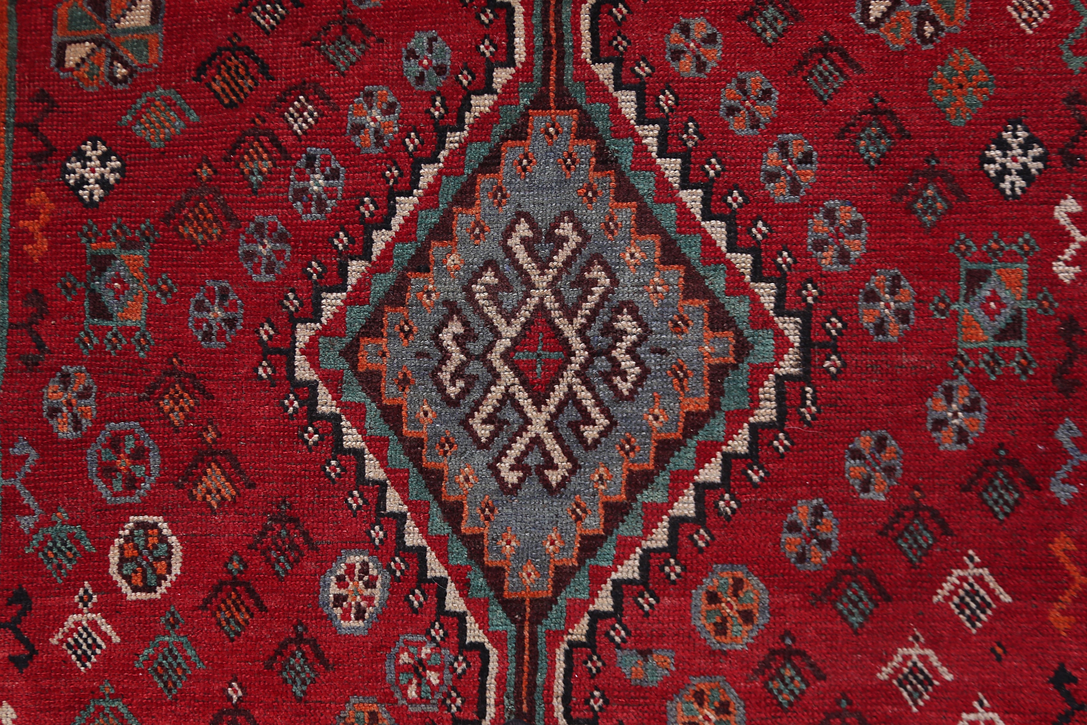Vintage Persian Shiraz Rug