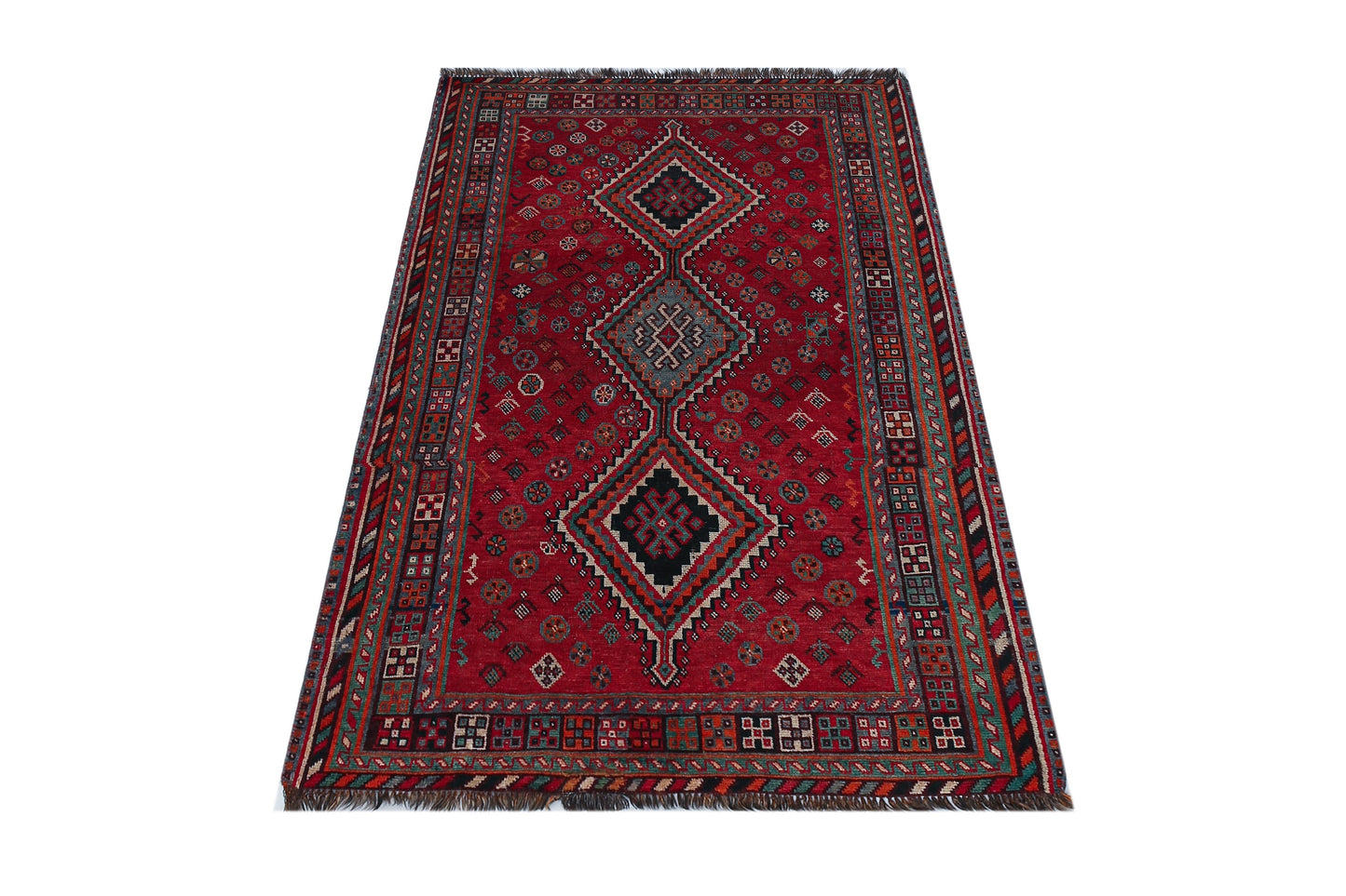 Vintage Persian Shiraz Rug