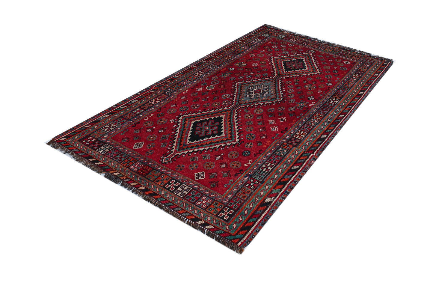 Vintage Persian Shiraz Rug