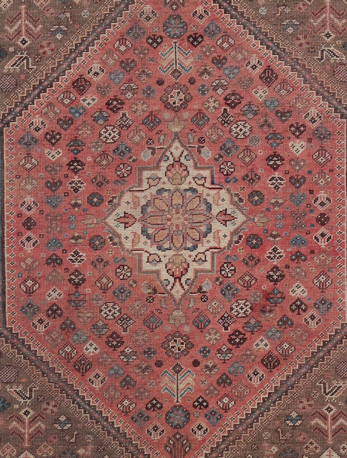 Vintage Persian Shiraz Rug