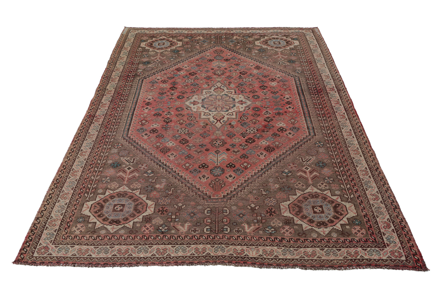 Vintage Persian Shiraz Rug