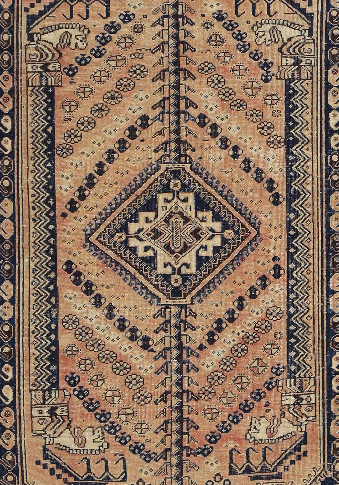 Vintage Persian Shiraz Rug