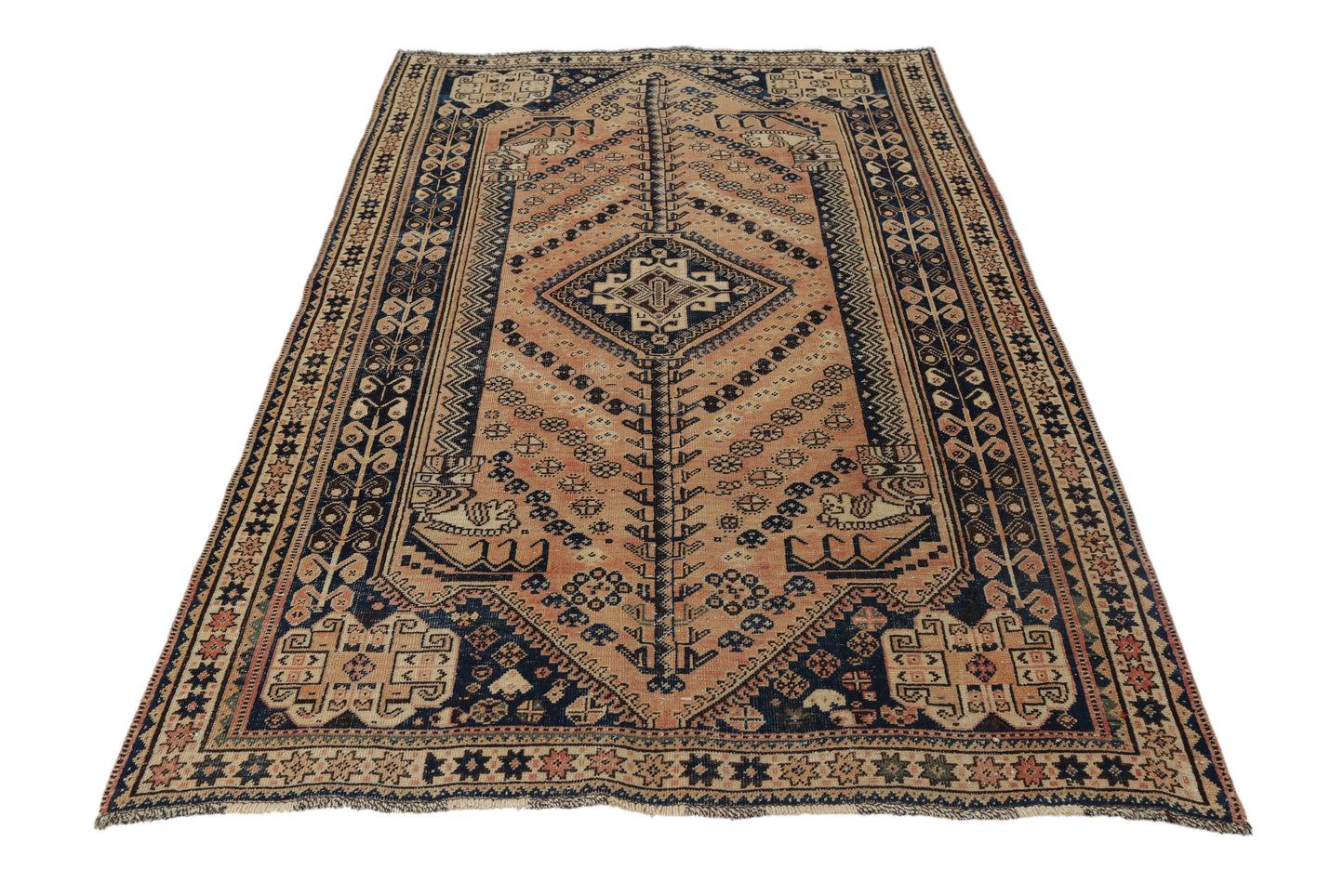 Vintage Persian Shiraz Rug