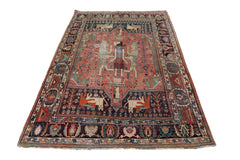 Vintage Persian Shiraz Rug