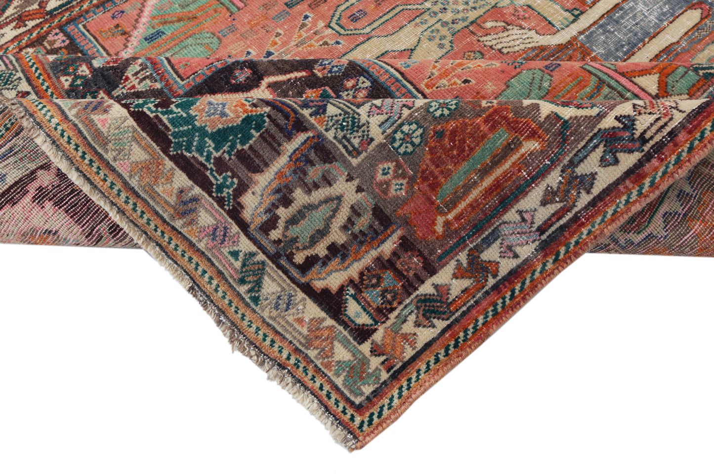 Vintage Persian Shiraz Rug