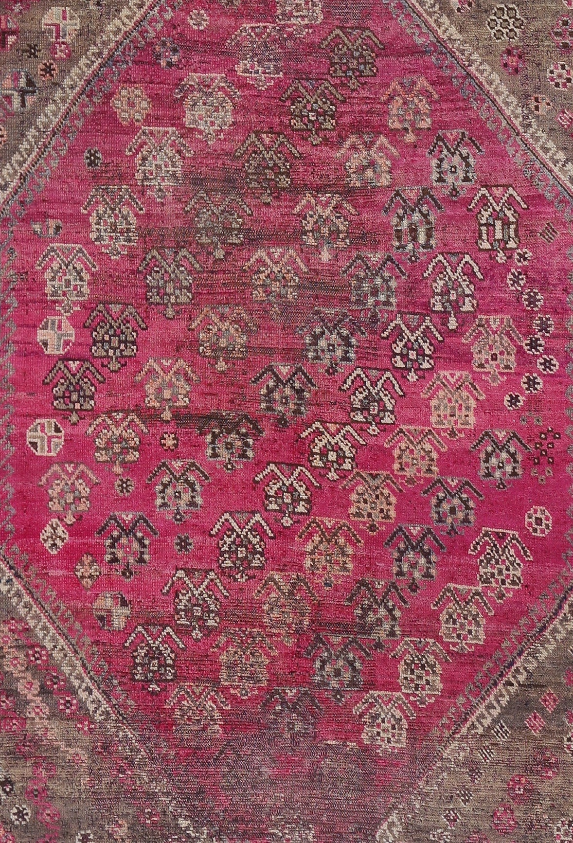 Vintage Persian Shiraz Rug