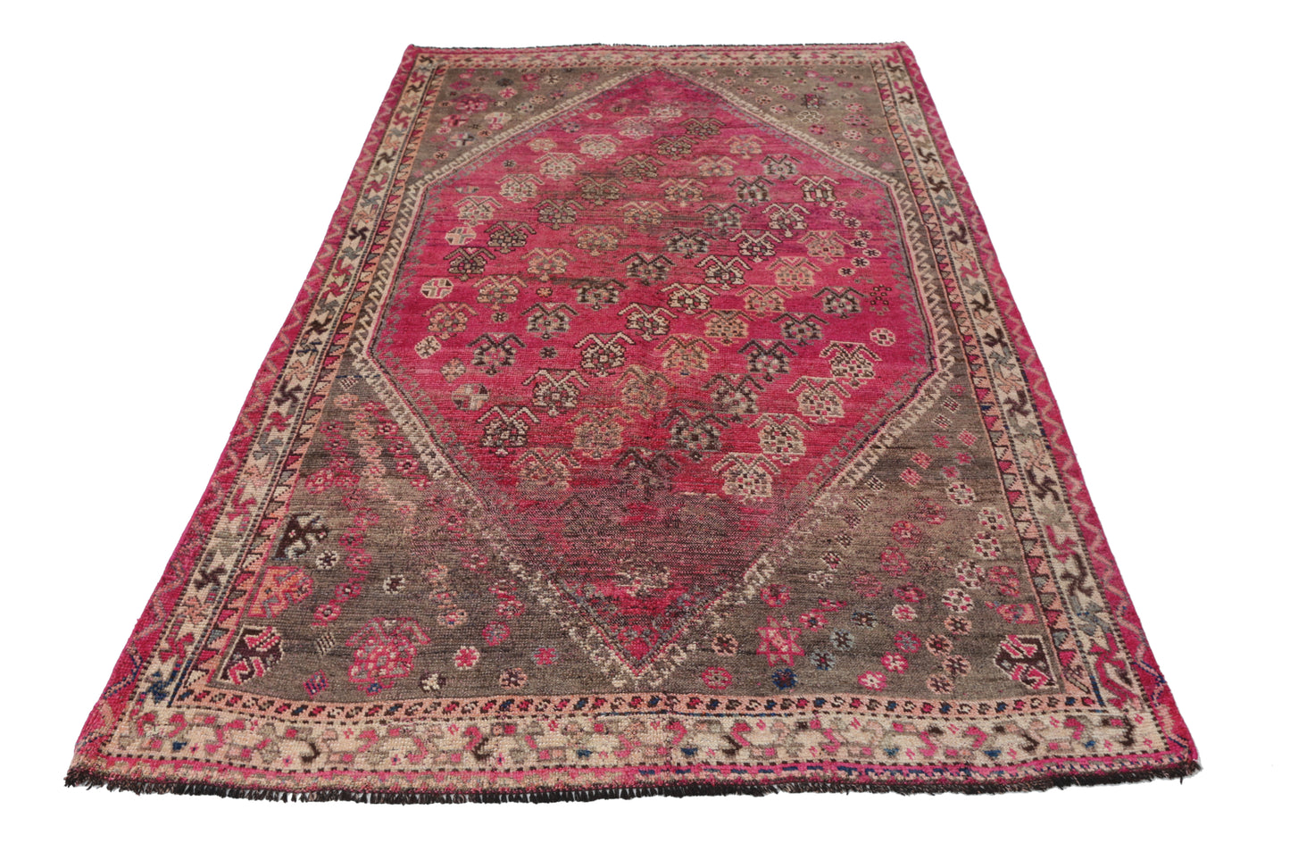Vintage Persian Shiraz Rug