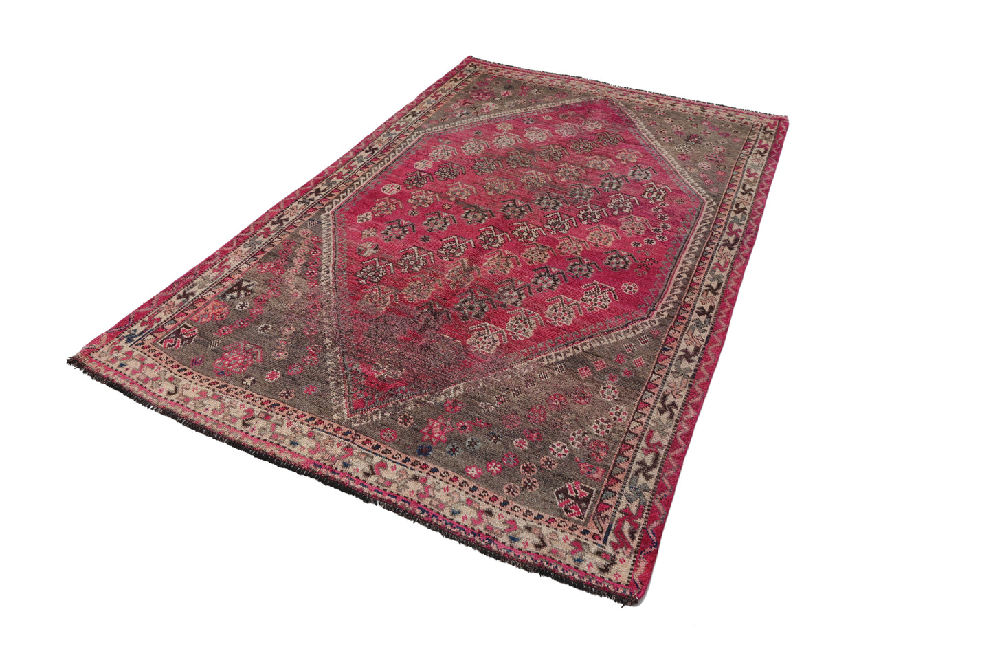 Vintage Persian Shiraz Rug